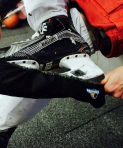 Shop-halona Kufenpflege Black Skate Guards Howies Kufenschoner F. Schlittschuhe Schwarz