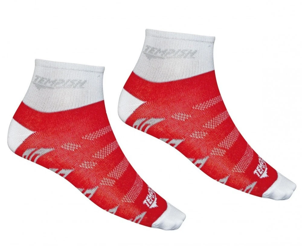 Shop-halona 2 Paar Tempish BIKE Sportsocken, Jogging, Bike, Skating Socken Weiß-rot 34-48 Wear 4 Shop-halona 2 Paar Tempish BIKE Sportsocken, Jogging, Bike, Skating Socken Weiß-rot 34-48 Wear