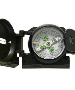 Shop-halona Herbertz, Kompass Mit Vergrößerungsglas, Leuchtfarbe