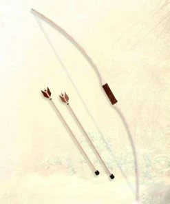 Shop-halona Bogenschießen (junior) Pfeil Und Bogen Mit 2 Pfeilen Gepolstert Und Lederband 101cm