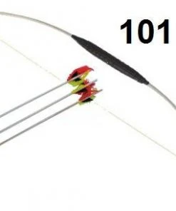 Shop-halona Bogenschießen (junior) Pfeil Und Bogen 100 Cm Kinder Inkl. 3 Indianerpfeile