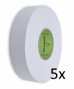 Shop-halona 5x Renfrew Pro Schlägertape 24mm X 45m Weiß