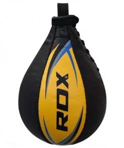 Shop-halona Speed Ball Leather RDX S3 Punching Ball Blau/gelb 9 Shop-halona Speed Ball Leather RDX S3 Punching Ball Blau/gelb