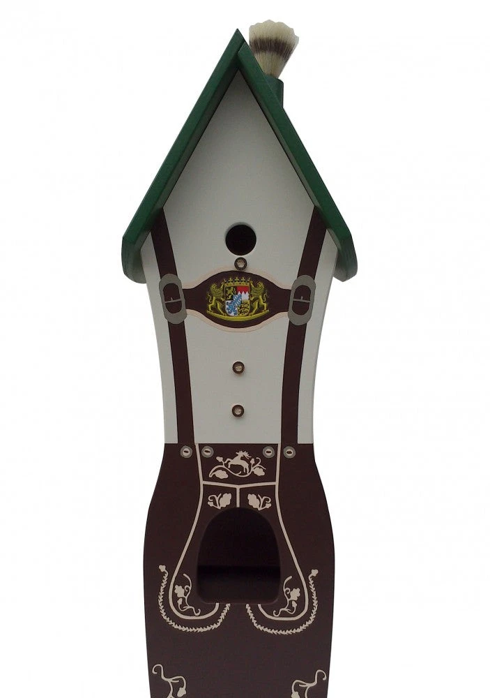 Shop-halona Vogelhaus Mit Futterstation, Nistkasten, Lederhose Handarbeit 65x18x16 Cm Entdecken Und Forschen 6 Shop-halona Vogelhaus Mit Futterstation, Nistkasten, Lederhose Handarbeit 65x18x16 Cm Entdecken Und Forschen