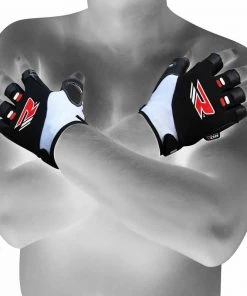 Shop-halona RDX Gym Fitness Handschuhe Amara Weiß/schwarz S-XL