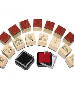 Shop-halona Kinderwerkstatt Stempel F. Mädchen, Prinzessin, Pferde & Co. Kinderstempel