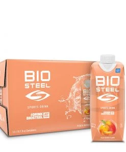 BioSteel Sports Hydration Drink - Peach Mango (12er Pack)