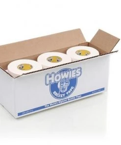 12x Howies Hockey Tape Weiß/schwarz, 12er Pack Schlägertape Eishockey