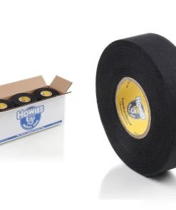 12x Howies Hockey Tape Weiß/schwarz, 12er Pack Schlägertape Eishockey
