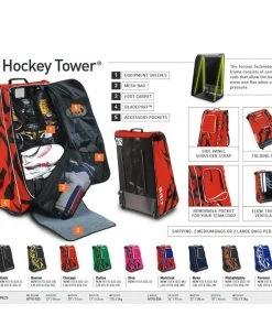 Shop-halona Tasche Grit HTFX Hockey Tower Junior Schwarz 7 Shop-halona Tasche Grit HTFX Hockey Tower Junior Schwarz