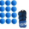 A&R Sports Puck & Bälle 12x Softball Hockey Indoor Foam Ball Schaumstoff-Ball