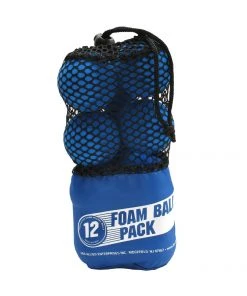 A&R Sports Puck & Bälle 12x Softball Hockey Indoor Foam Ball Schaumstoff-Ball