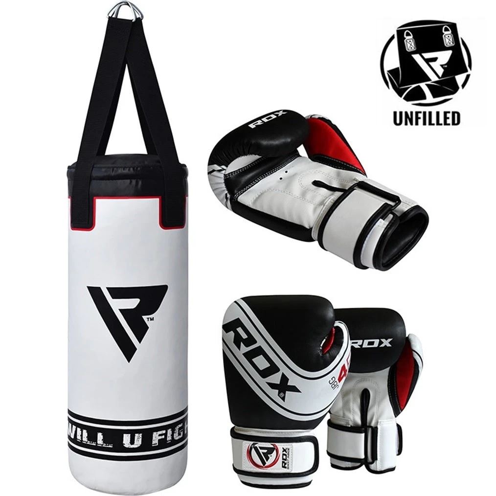 Robo Punch Bag Boxsack Für Kinder Von RDX Ungefüllt Mit Boxhandschuhe 4 Robo Punch Bag Boxsack Für Kinder Von RDX Ungefüllt Mit Boxhandschuhe