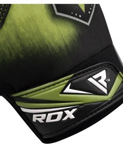 Outdoor - Fitness RDX F12 Gewichtheber Handschuhe Grün Gr. S