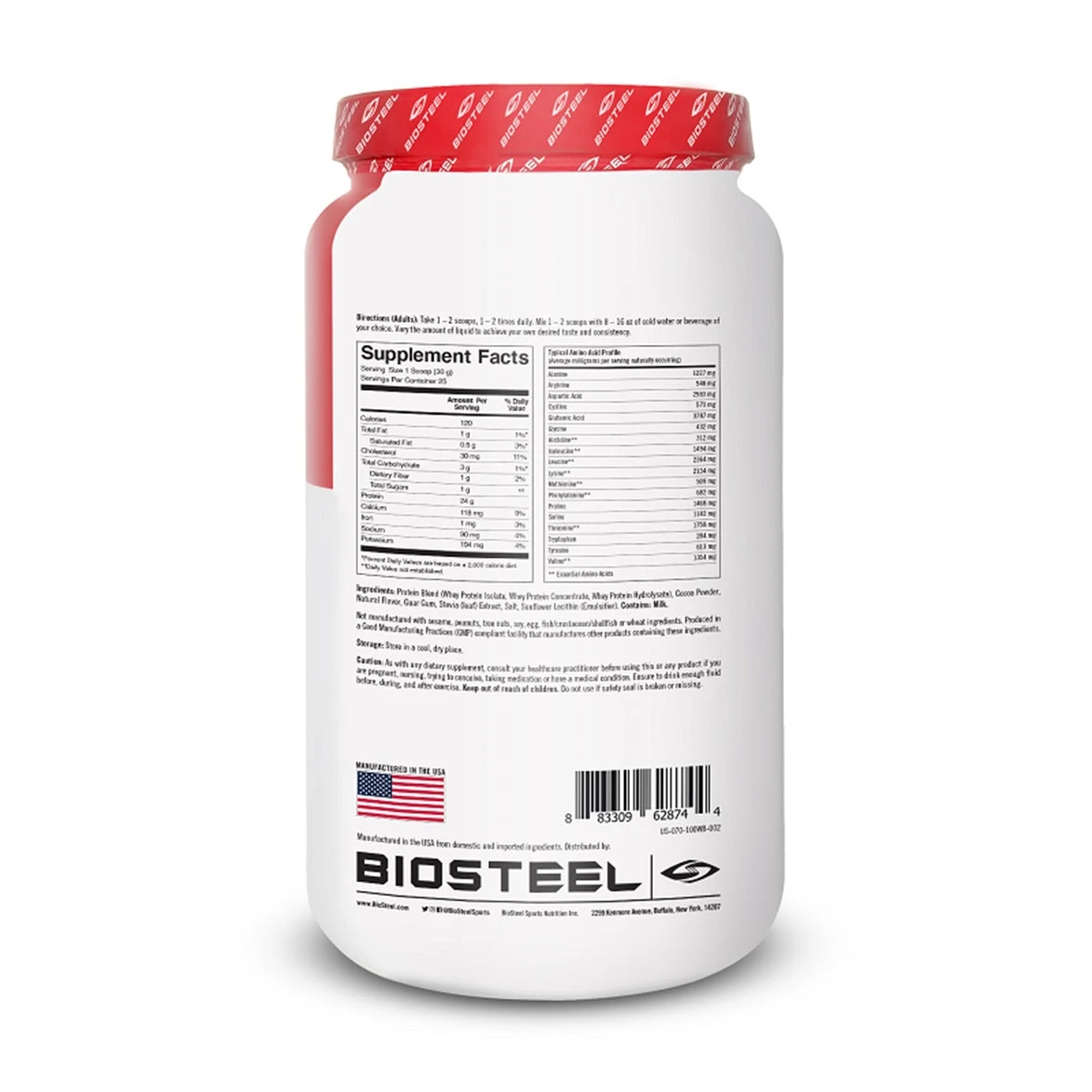 BioSteel 100% Whey Proteiin - 25 Portionen Chocolate 4 BioSteel 100% Whey Proteiin - 25 Portionen Chocolate