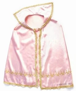 Shop-halona Prinzessinkostüm, Umhang F. Feen Und Prinzessin Rosa/gold F. Kinder Rollenspiele