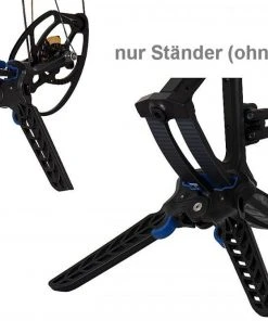 Shop-halona Avalon Bogenständer Dual-Pod Stand Schwarz Bogensport