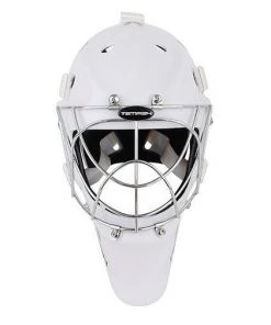 Shop-halona Floorball Helm IFF Zertifiziert Für Torwart, Torhüter Unihockey Senior Weiß 11 Shop-halona Floorball Helm IFF Zertifiziert Für Torwart, Torhüter Unihockey Senior Weiß
