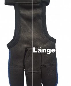 Shop-halona Bogensport Bogenhandschuh BLACK.BULLS Colore Rot S-XL