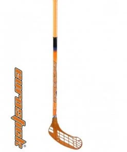 Shop-halona 2x Floorballschläger Junior 85 Cm Orange / Grün Eurostick Force One Mit Ball