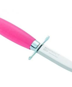 Shop-halona Freizeitmesser Mora Kindermesser, Schnitzmesser Im Bunten Birkenholzgriff. Messer F. Kinder