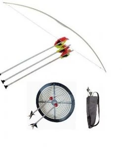 Shop-halona Bogenset, Pfeil Und Bogen Mit Köcher Und Zielscheibe Indianer SET F. Kinder Bogenschießen (junior) 10 Shop-halona Bogenset, Pfeil Und Bogen Mit Köcher Und Zielscheibe Indianer SET F. Kinder Bogenschießen (junior)