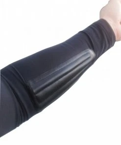 Shop-halona Armschutz Bogensport Zum Überziehen, Modell Lycra Schwarz S-XL