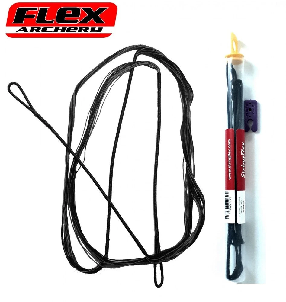 Shop-halona Bogensehne Pro Fast Flight Black Recurve 58 - 62 Zoll 3 Shop-halona Bogensehne Pro Fast Flight Black Recurve 58 - 62 Zoll