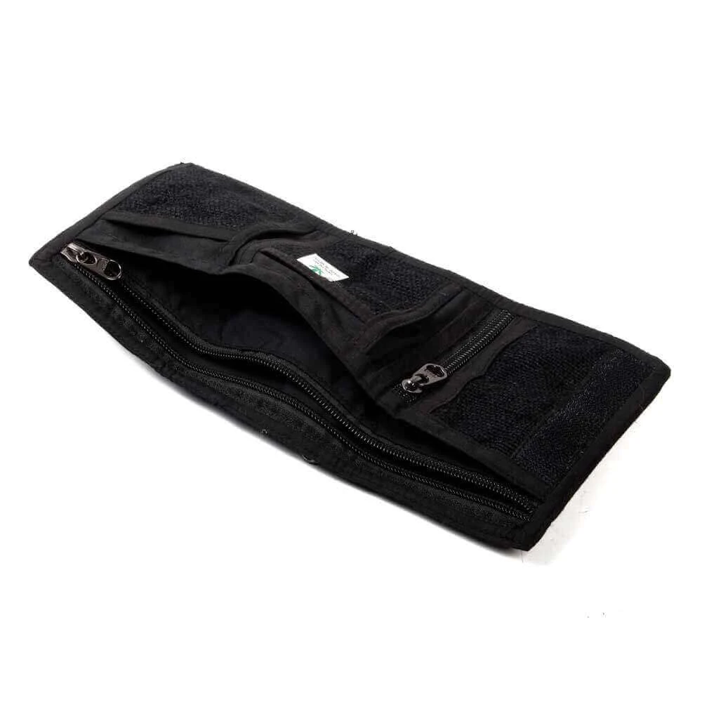 Shop-halona Geldbörsen Black Hemp Wallet Cultbagz Geldbörse Schwarz 3 Shop-halona Geldbörsen Black Hemp Wallet Cultbagz Geldbörse Schwarz