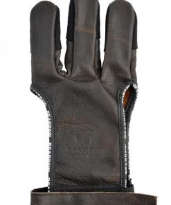 Shop-halona Fingerschutz Schießhandschuh Speed Glove EXCLUSIVE Büffelleder Bearpaw, Bogenhandschuh XS-XL