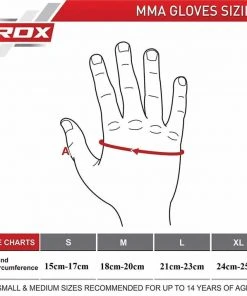 Shop-halona Outdoor - Fitness RDX Gym Grappling Blood Double Strap Handschuh Fitness