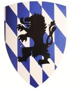 Shop-halona Schild Bayern, Bayrisches Schild Mit Bergischem Löwen, Ritterschild