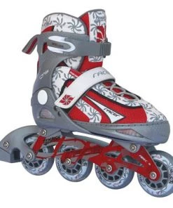 Shop-halona Inliner, Inlineskates Junior Gr. 31-34 Verstellbar, Tempish Racer, ABEC 5 Kinder