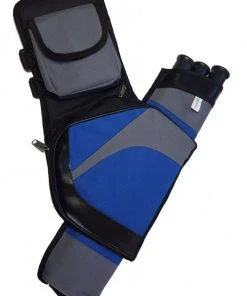 Shop-halona Seitenköcher Wasserabweisendes Nylon, Köcher, Pfeilköcher Bogensport Black.bulls