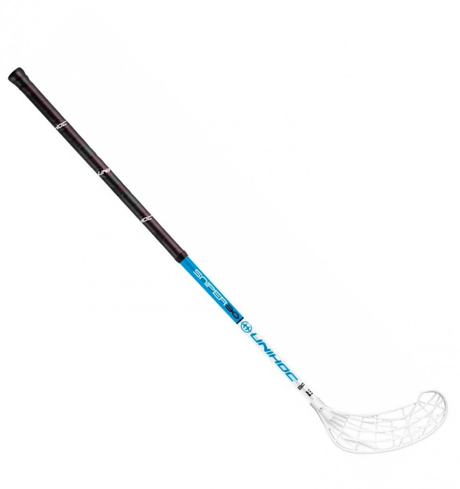 Shop-halona Floorballschläger Unihoc Sniper Blau/weiss 87cm 4 Shop-halona Floorballschläger Unihoc Sniper Blau/weiss 87cm