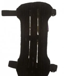 Shop-halona Bogensport Armschutz Wildleder Schwarz F. Unterarm Ventiliert S