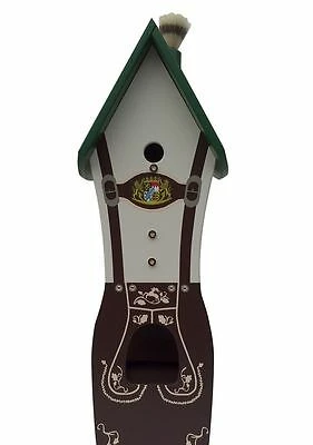 Shop-halona Vogelhaus Mit Futterstation, Nistkasten, Lederhose Handarbeit 65x18x16 Cm Entdecken Und Forschen 7 Shop-halona Vogelhaus Mit Futterstation, Nistkasten, Lederhose Handarbeit 65x18x16 Cm Entdecken Und Forschen