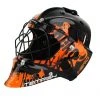 Shop-halona Floorball Helm IFF Zertifiziert Für Torwart, Torhüter Unihockey Senior Orange 2 Shop-halona Floorball Helm IFF Zertifiziert Für Torwart, Torhüter Unihockey Senior Orange