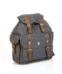 Shop-halona Natur & Trend Rucksack HF-0016 Pure Hanf Grau