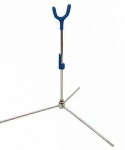 Shop-halona Bogenständer Halona, Zerlegbar Verchromter Stahl 37 Cm, Wetterbeständig