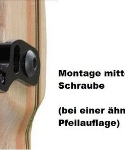 Shop-halona Pfeilauflage SET Cartel Hunter REC RH/LH Und Halona Befestigungsschraube Pfeilauflagen