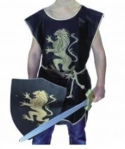 Shop-halona Rollenspiele Waffenrock U. Schwerthalter Rittergewand F. Kinder Ritter Baumwolle Löwenherz