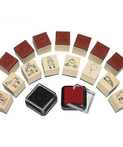 Shop-halona Kinderwerkstatt Stempel F. Mädchen, Prinzessin, Pferde & Co. Kinderstempel