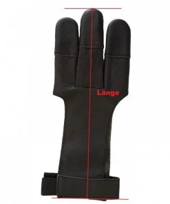 Shop-halona Fingerschutz Schießhandschuh, Bogenhandschuh Sareeno Von Halona, Lederfrei XS-XL