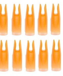 Shop-halona 10x Nocke Traditional Orange 5/16 F. Sportpfeile Zum Kleben