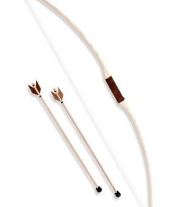 Shop-halona Bogenschießen (junior) Pfeil Und Bogen Mit 2 Pfeilen Gepolstert Und Lederband 101cm