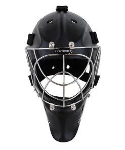 Shop-halona Floorball Helm IFF Zertifiziert Für Torwart, Torhüter Unihockey Senior Black Torwartmaske