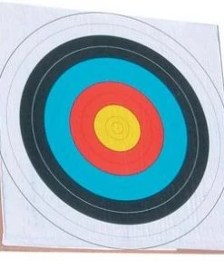 Shop-halona Zielscheiben Scheibenplatte Karphos, Zielscheibe F. Sportbogen, Bogenschießen 60x60 Cm