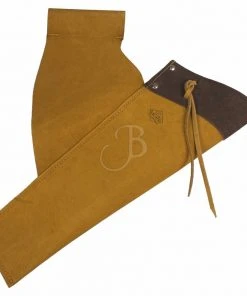 Shop-halona Seitenköcher F. Bogenschiessen, Leder V. Bignami Italy RH 46x16 Cm