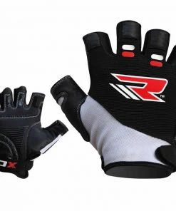 Shop-halona RDX Gym Fitness Handschuhe Amara Weiß/schwarz S-XL